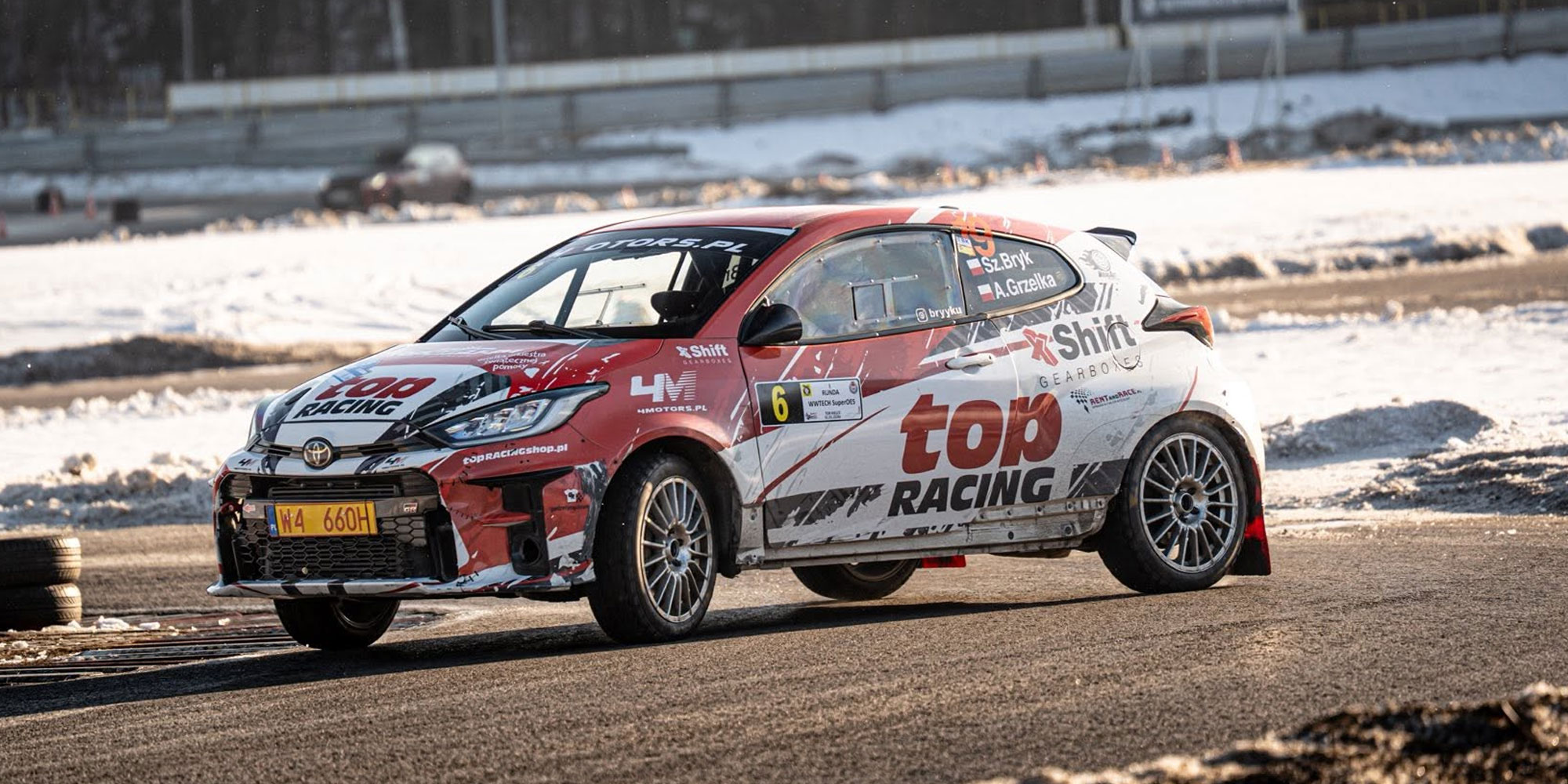 Szymon Bryk w Toyocie GR Yaris Top Racing Motorsport Academy