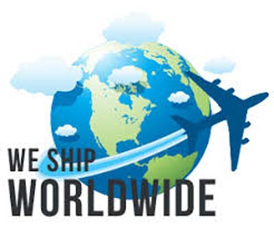 We ship worldwide